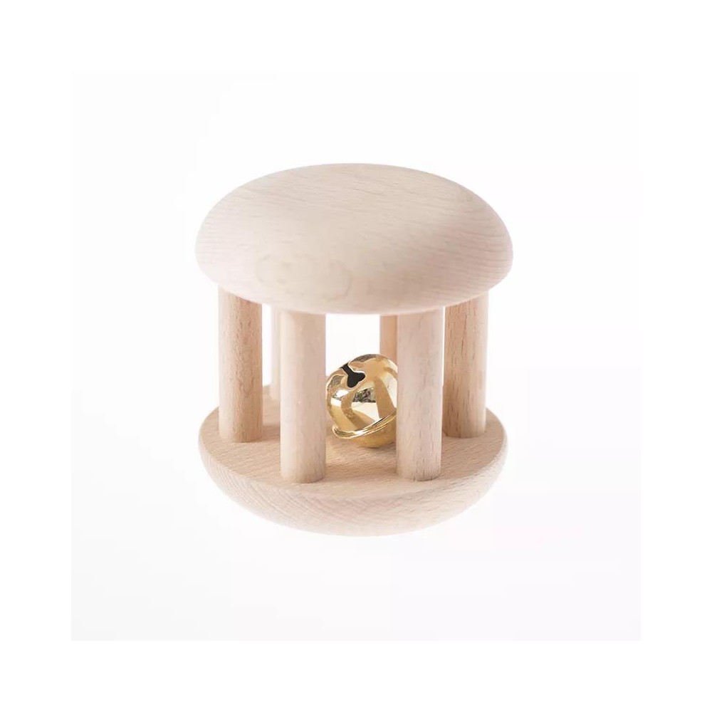 Hochet en Bois n°1 - matériel montessori nido - jeux éducatifs enfant bébé
