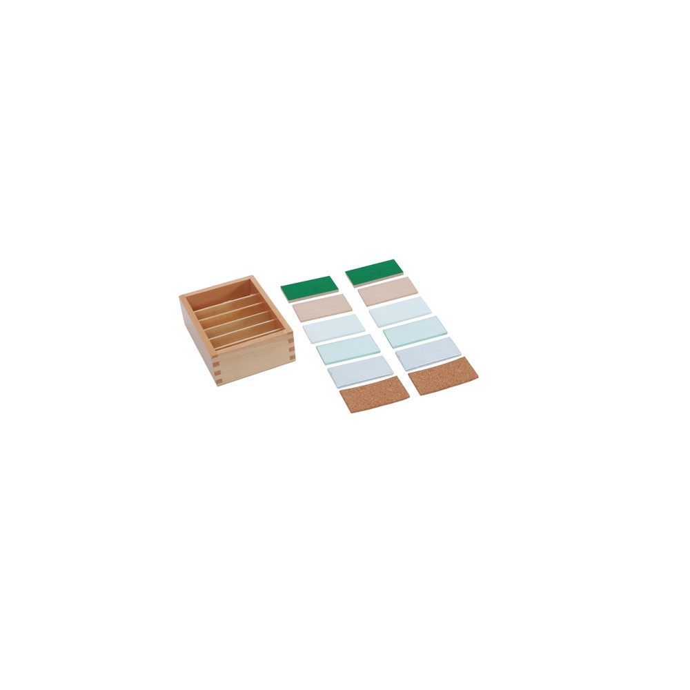 Tablettes thermiques - Matériel Montessori sensoriel - jeux éducatifs enfants