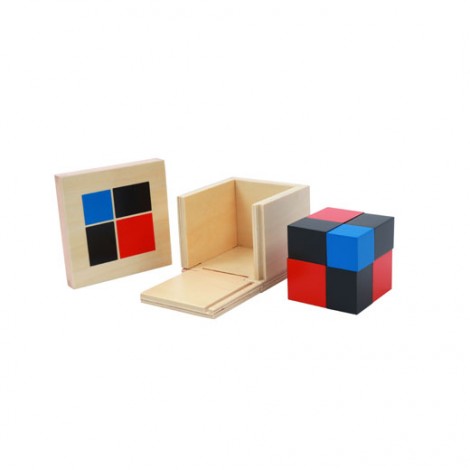 Cube du trinôme arithmétique - Matériel Montessori - Mathématiques