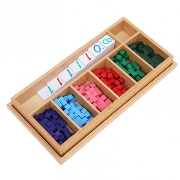Boîte à Broches Montessori En Bois – Jeu Mathématique Pour Enfants, Apprentissage Spatial & Compétences De Raisonnement