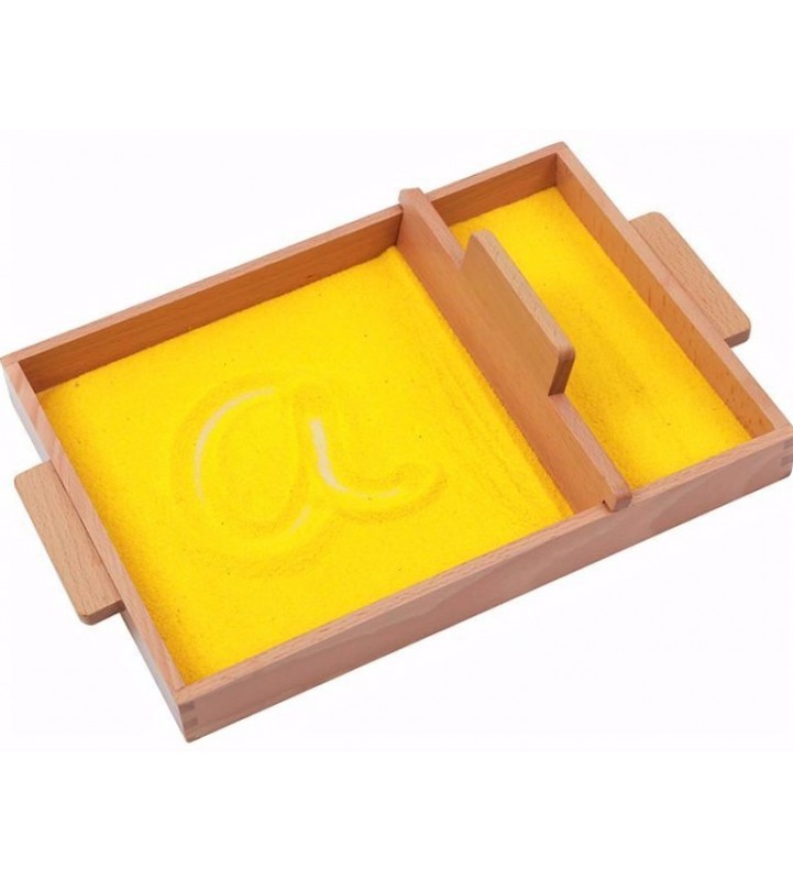PLATEAU DE SABLE POUR L'ÉCRITURE