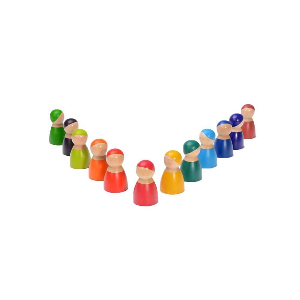 figurines arc-en-ciel