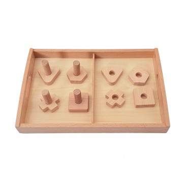 ÉCROUS ET BOULONS EN BOIS