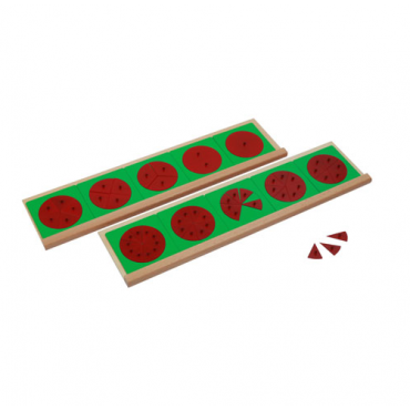 CERCLES DES FRACTIONS MÉTALLIQUES AVEC SUPPORT